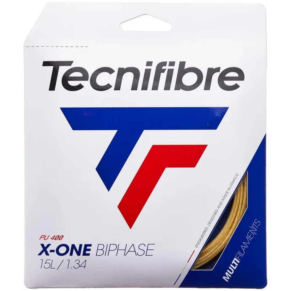 Tecnifibre X-One Biphase Tennis String 15L (Set) 3 Tecnifibre X-One Biphase Tennis String 15L (Set)