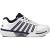 K-Swiss Men’s Hypercourt Express Leather Tennis Shoes (White/ Navy) -Tecnifibre Shop 03379 167 3 1000 1000
