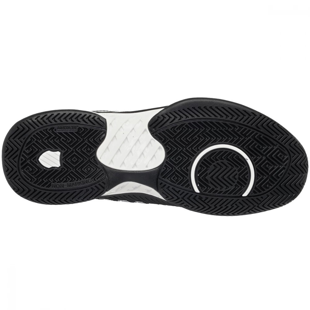 K-Swiss Men’s Hypercourt Express 2 Tennis Shoes (Black/White/High-Rise) 5 K-Swiss Men’s Hypercourt Express 2 Tennis Shoes (Black/White/High-Rise) - Image 3