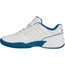 K-Swiss Men’s Bigshot Light 4 Tennis Shoes (Brilliant White/Celestial/Scuba Blue) -Tecnifibre Shop 06989 126 b 1000 1000