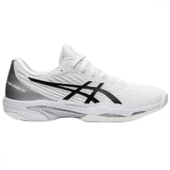 ASICS Men’s Solution Speed FF 2 Tennis Shoe (White/Black)