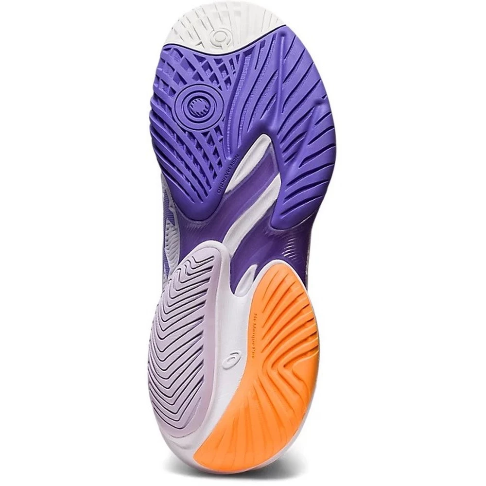 Asics Women’s Court FF 3 Tennis Shoes (White/Amethyst) 5 Asics Women’s Court FF 3 Tennis Shoes (White/Amethyst) - Image 3