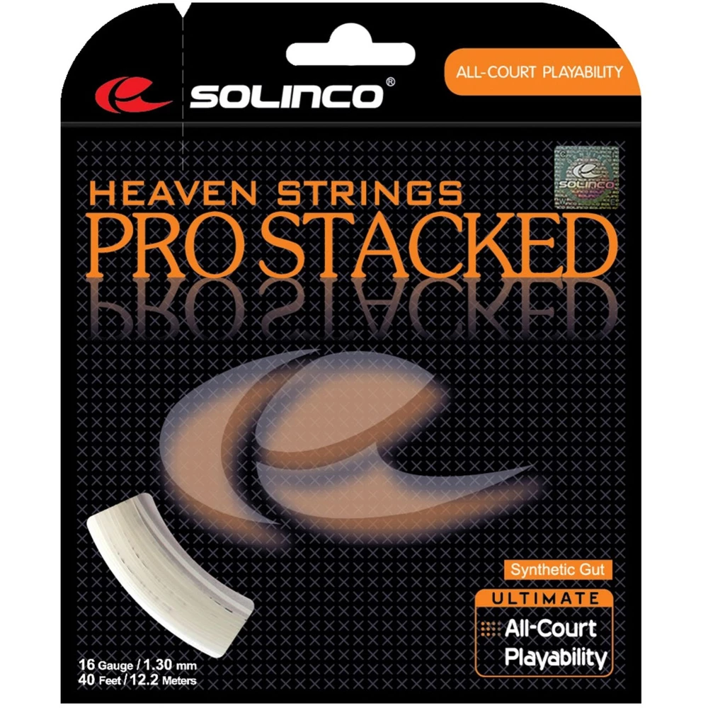 Solinco Pro Stacked 17g Tennis String (Set) 3 Solinco Pro Stacked 17g Tennis String (Set)