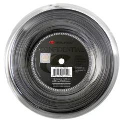 Solinco Confidential 16L Silver Tennis String (Reel)