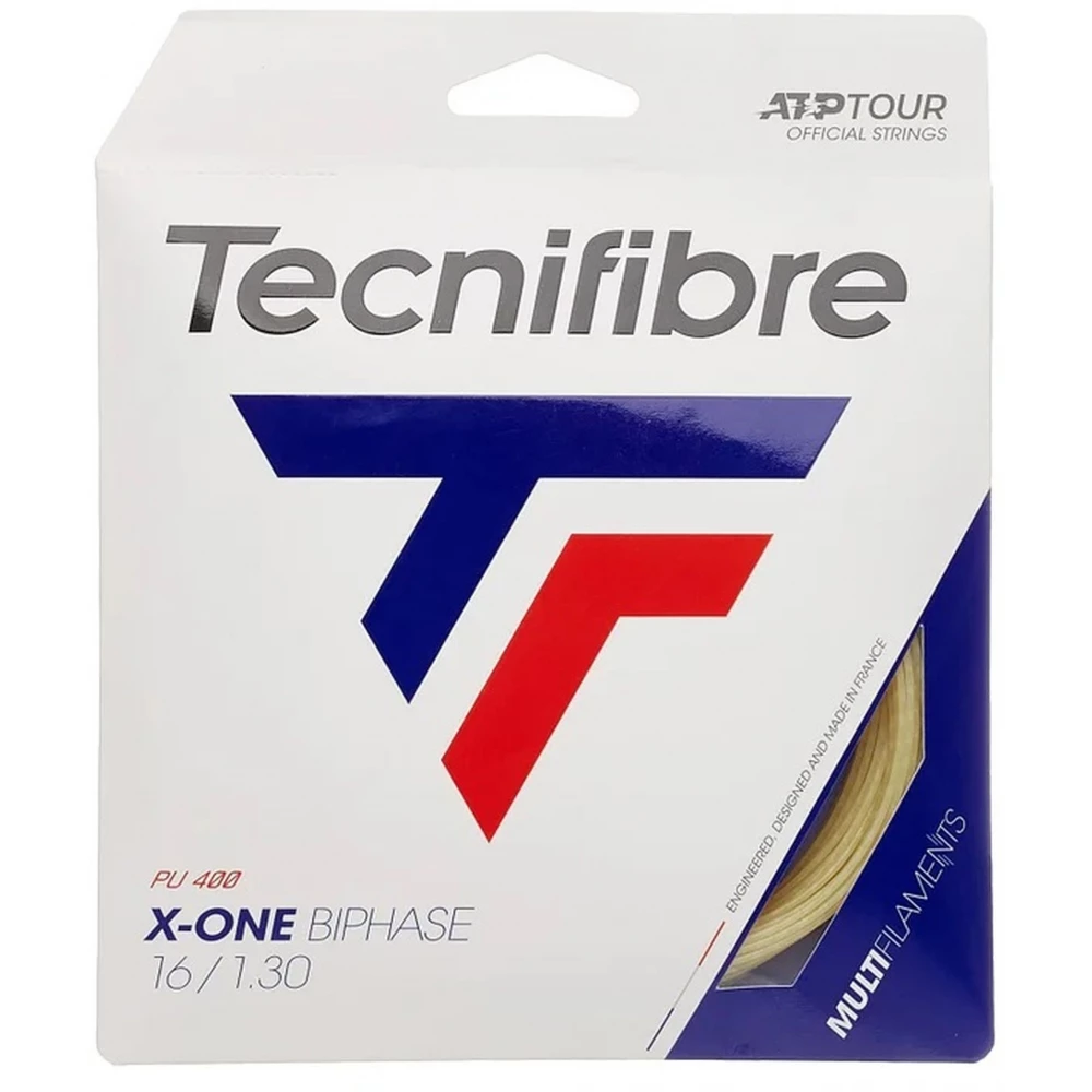 Tecnifibre X-One Biphase 16g Tennis String (Set) 3 Tecnifibre X-One Biphase 16g Tennis String (Set)
