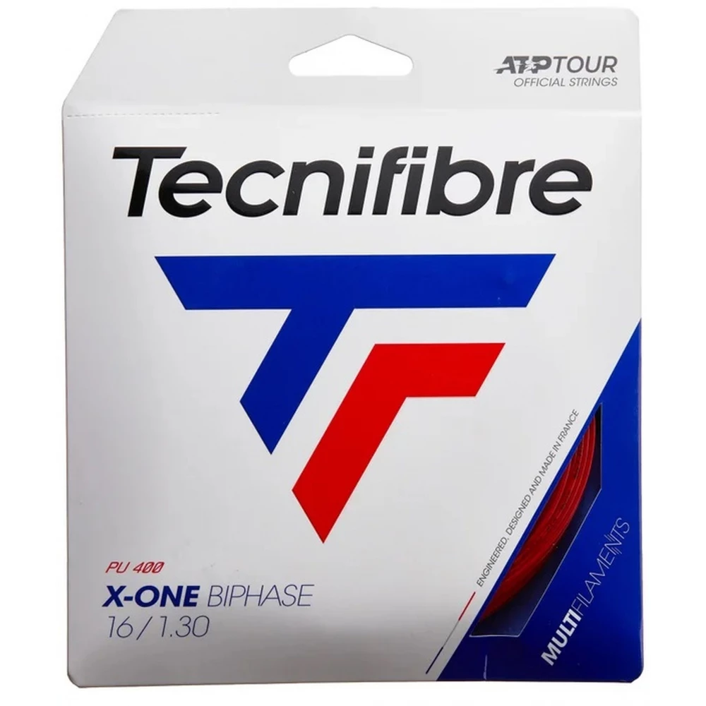 Tecnifibre X-One Biphase 16g Tennis String (Set) 4 Tecnifibre X-One Biphase 16g Tennis String (Set) - Image 2