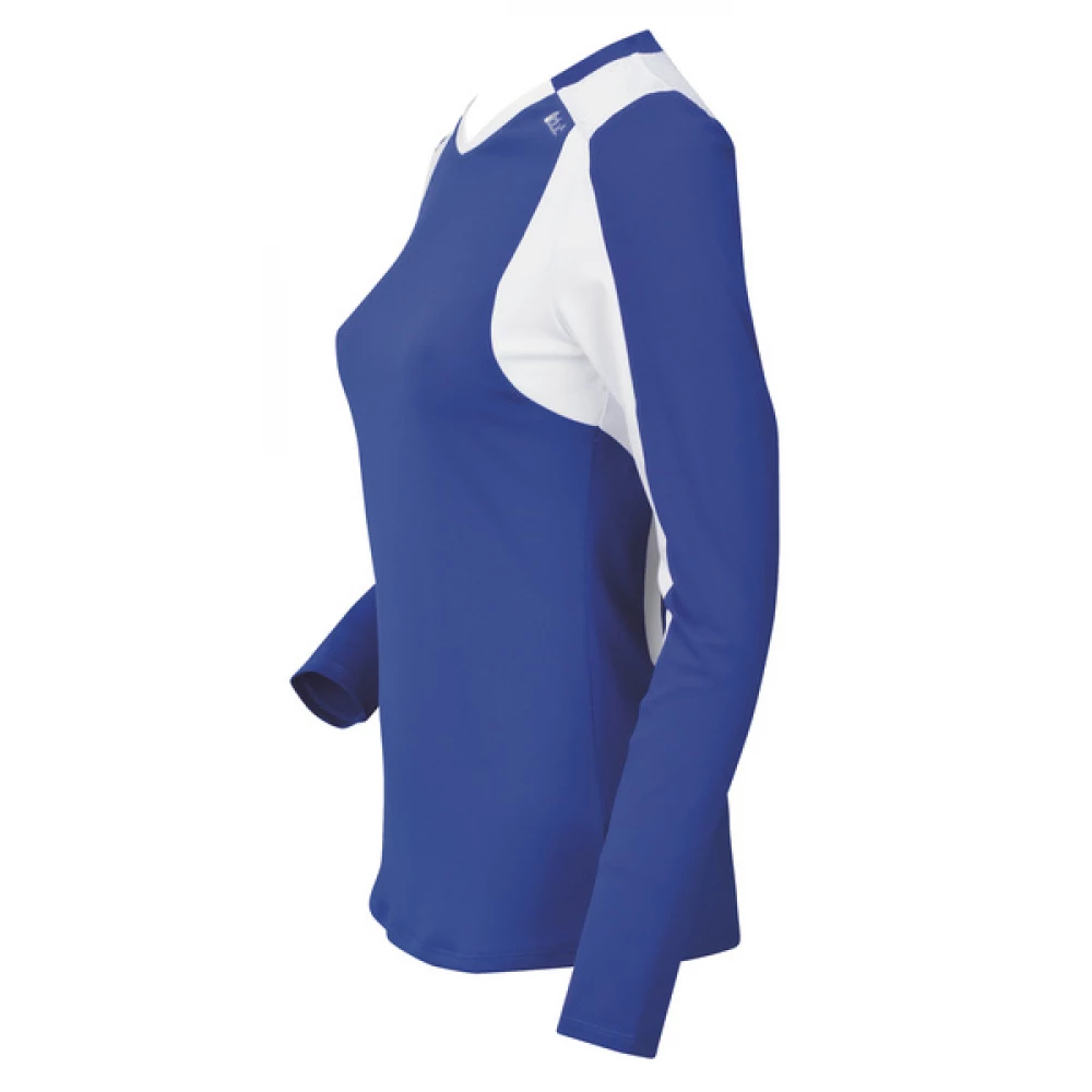 DUC Roll Women’s Longsleeve (Royal/ White) 5 DUC Roll Women’s Longsleeve (Royal/ White) - Image 3
