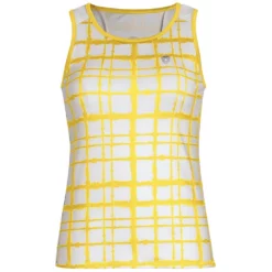 DUC Absolute Women’s Racer Tank (White/ Gold) [SALE]