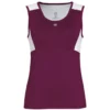 DUC Look-Out Women’s Tank (Maroon/ White) -Tecnifibre Shop 23760 w1671 look out front maw 1000 1000