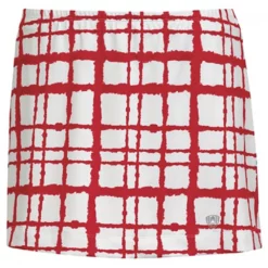DUC Chaos Women’s Power Skirt (White/ Red)