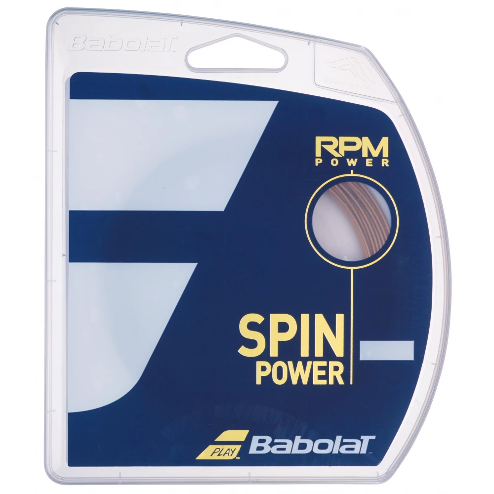 Babolat RPM Power Electric Brown 16g Tennis String (Set)