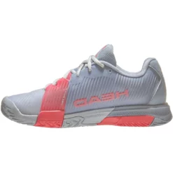 Head Women’s Revolt Pro 4.0 Tennis Shoes (Grey/Coral) -Tecnifibre Shop 274102 b 1000 1000
