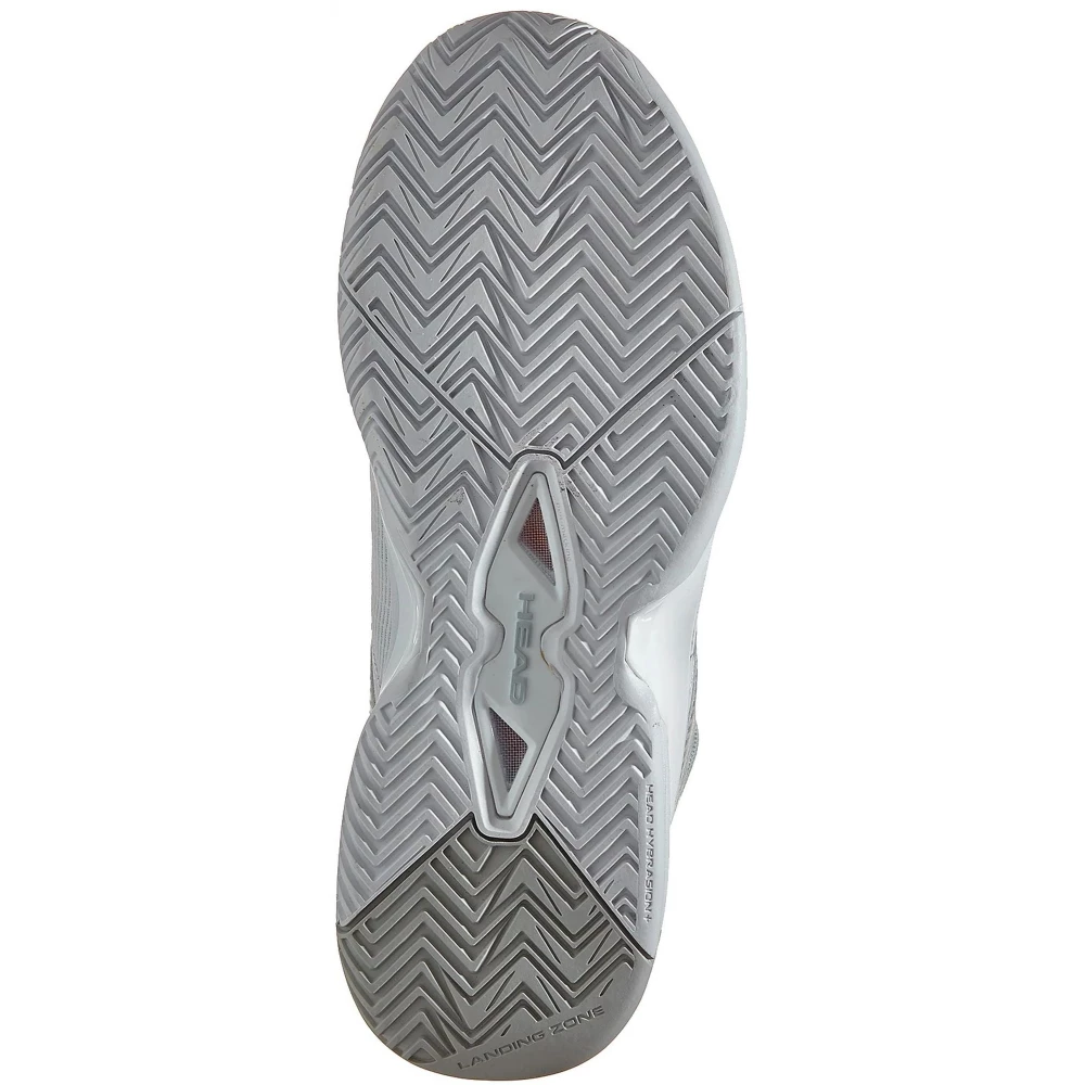 Head Women’s Revolt Evo 2.0 Tennis Shoes (White/Grey) - Image 3
