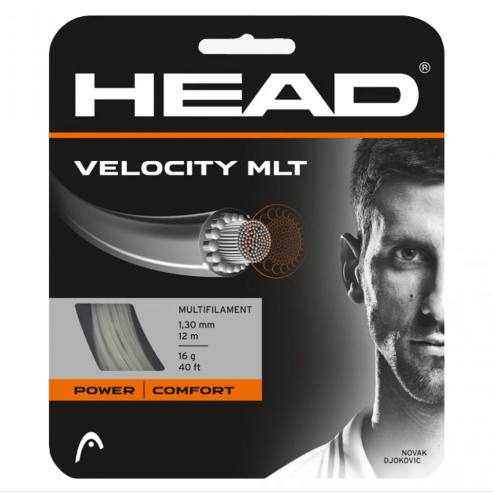 Head Velocity MLT 16g Tennis String (Set) 4 Head Velocity MLT 16g Tennis String (Set) - Image 2