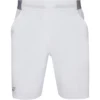 Babolat Men’s Compete Tennis XLong Shorts W/ 9 Inch Inseam & Performance Polyester (White/White) -Tecnifibre Shop 2ms20051 2000 blanc mens long shorts white front2 1000 1000