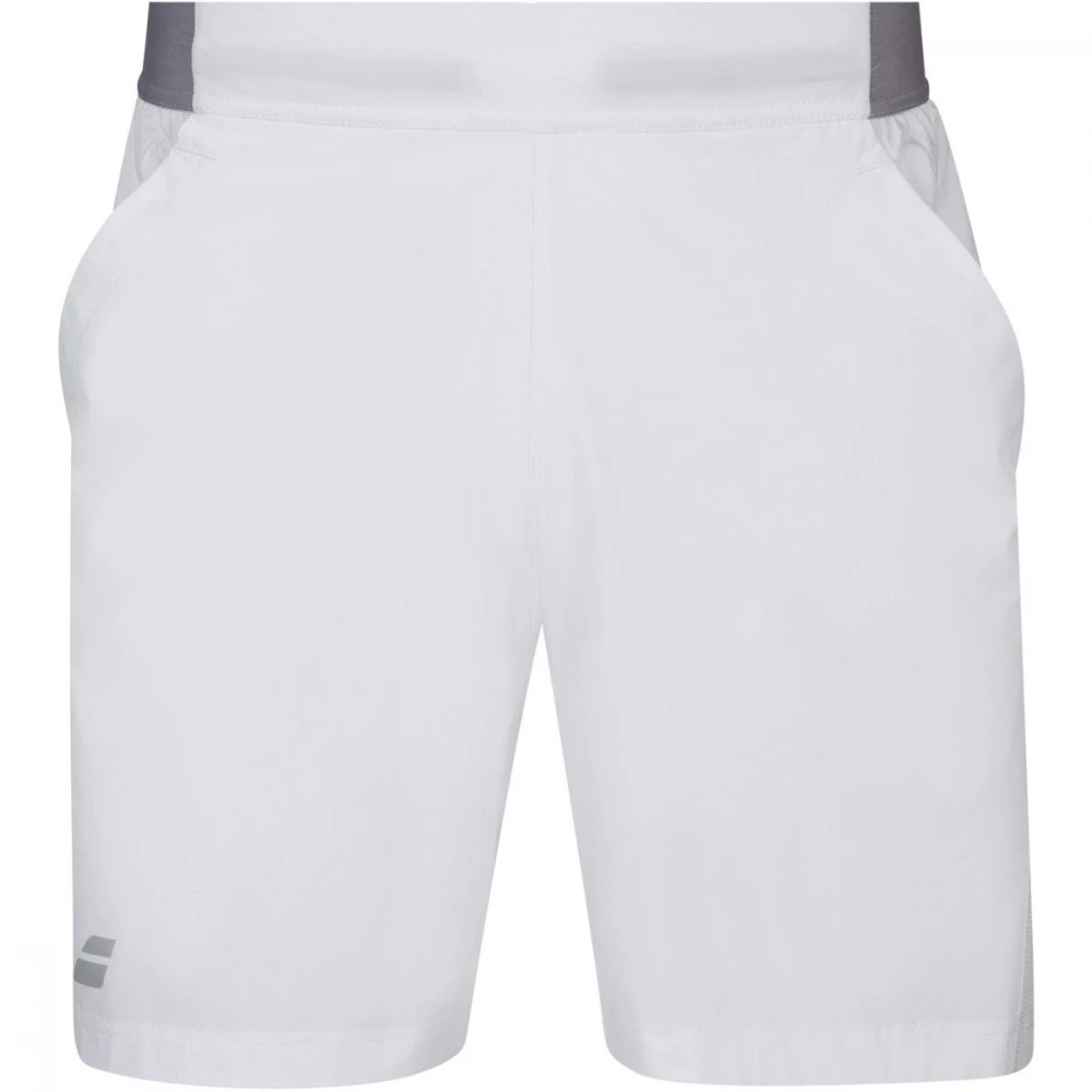 Babolat Men’s Compete Tennis Shorts W/ 7 Inch Inseam & Performance Polyester (White/White) 3 Babolat Men’s Compete Tennis Shorts W/ 7 Inch Inseam & Performance Polyester (White/White)