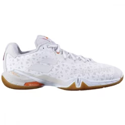 Babolat Men’s Shadow Tour Indoor Tennis And Padel Shoes (White/Grey)