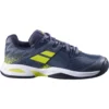 Babolat Junior Boys Propulse All Court Tennis Shoe (Grey/Aero) -Tecnifibre Shop 33S23478 3027 Babolat Junior Boys Propulse All Court Tennis Shoe GreyAero a 1000 1000