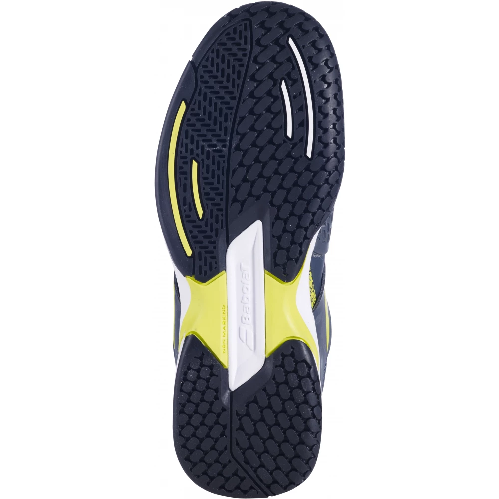 Babolat Junior Boys Propulse All Court Tennis Shoe (Grey/Aero) 5 Babolat Junior Boys Propulse All Court Tennis Shoe (Grey/Aero) - Image 3