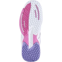 Babolat Junior Girls Propulse All Court Tennis Shoe (White/Lavender) -Tecnifibre Shop 33S23884 1074 Babolat Junior Girls Propulse All Court Tennis Shoe WhiteLavender c 1000 1000
