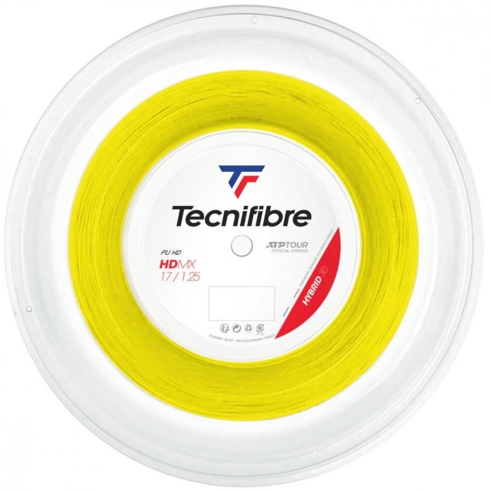 Tecnifibre HDMX Yellow 17g Tennis String (Reel) 3 Tecnifibre HDMX Yellow 17g Tennis String (Reel)