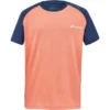 Babolat Boy’s Play Crew Neck Tennis Tee (Fluo Strike/Estate Blue) -Tecnifibre Shop 3BTD011 5053 Babolat Boys Play Crew Neck Tennis Tee Fluo Strike Estate Blue a 1000 1000