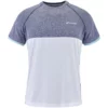 Babolat Boy’s Play Crew Neck Tennis Tee (White/Blue Heather) -Tecnifibre Shop 3BTE011 1079 Babolat Boys Play Crew Neck Tennis Tee WhiteBlue Heather a 1000 1000