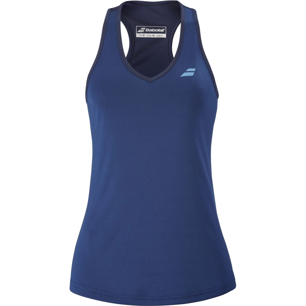 Babolat Women’s Play Tennis Tank Top (Estate Blue) 3 Babolat Women’s Play Tennis Tank Top (Estate Blue)