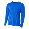 A4 Men’s Performance Long Sleeve Crew (Royal) -Tecnifibre Shop 4845 fl1 1000 1000