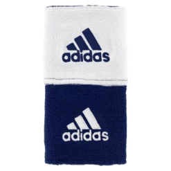 Adidas Interval Reversible Wristband-Small (Collegiate Navy/White)