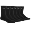 Adidas Men’s Athletic Cushioned Crew Socks, Black (6-Pair) -Tecnifibre Shop 5140230 adidas mens athletic cushioned crew socks 6 pair 1000 1000
