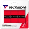 Tecnifibre Contact Pro Overgrip 3-Pack (Red) -Tecnifibre Shop 52ATPCONRD Tecnifibre Contact Pro Overgrip 3pk Red a 1000 1000