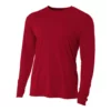 A4 Men’s Performance Long Sleeve Crew (Cardinal) 1 A4 Men’s Performance Long Sleeve Crew (Cardinal) -Tecnifibre Shop 5617 fl1 1000 1000