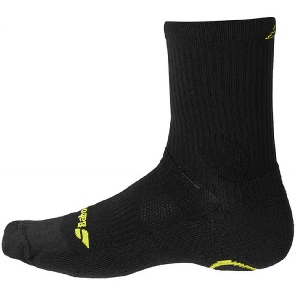 Babolat Men’s Aero Pro 360 Tennis Socks (Black/Aero) - Image 3