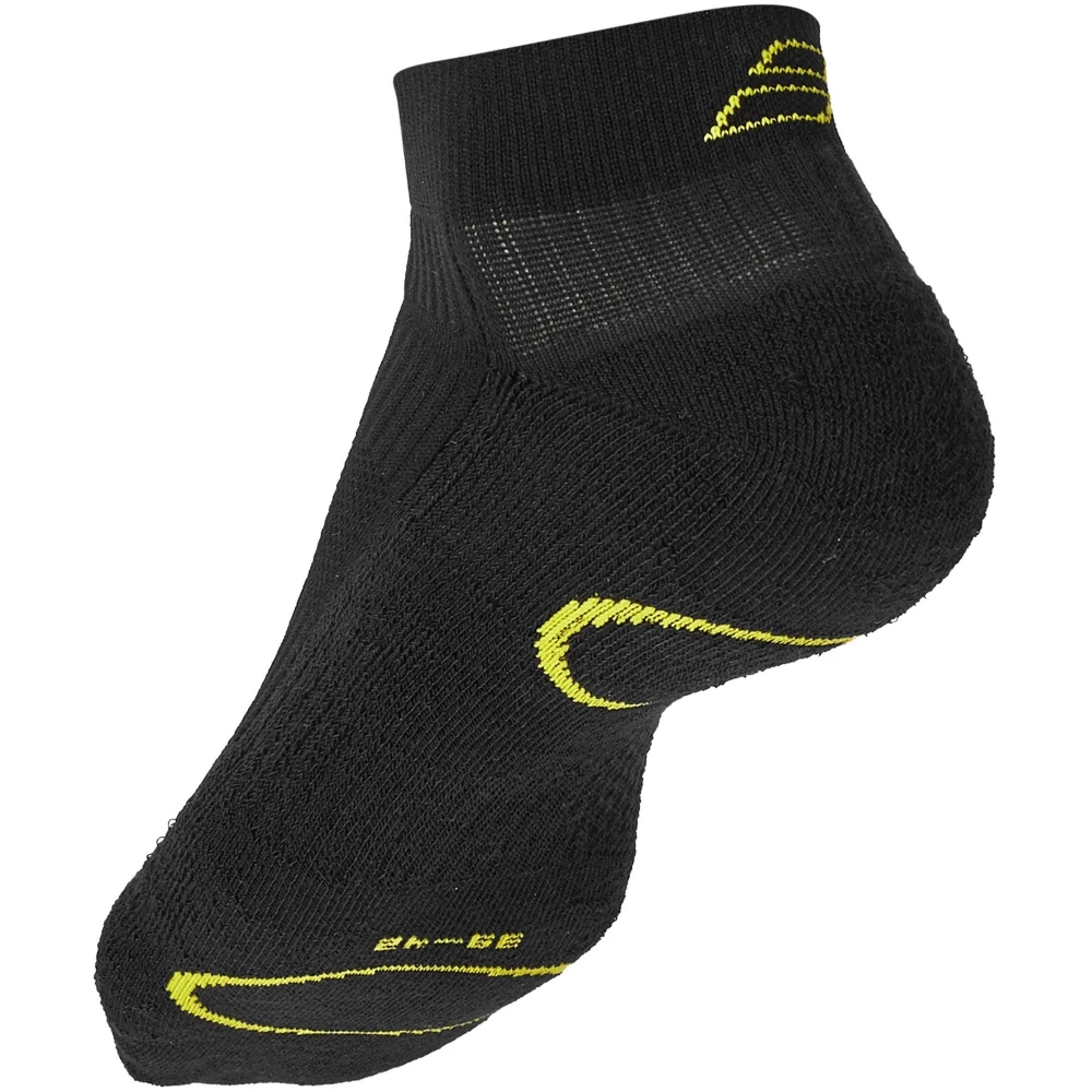 Babolat Women’s Aero Pro 360 Tennis Ankle Socks (Black/Aero) - Image 2