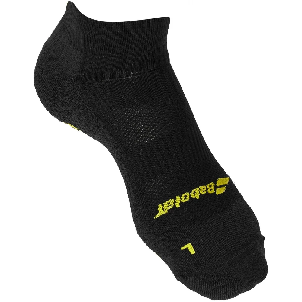 Babolat Women’s Aero Pro 360 Tennis Ankle Socks (Black/Aero) - Image 3