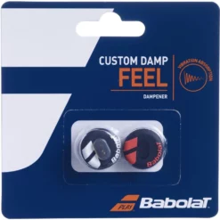 Babolat Custom Damp Feel Vibration Dampener X2 (Black/Red)