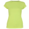 Sofibella Women’s Classic Mock Sleeve Tennis Top (Electric Yellow) -Tecnifibre Shop 7002 front electric yellow 1000 1000