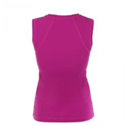 Sofibella Women’s Classic Sleeveless Tennis Top (Raspberry) -Tecnifibre Shop 7003 back raspberryjpeg 1000 1000