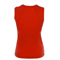 Sofibella Women’s Classic Sleeveless Tennis Top (Red) -Tecnifibre Shop 7003 back red 1000 1000