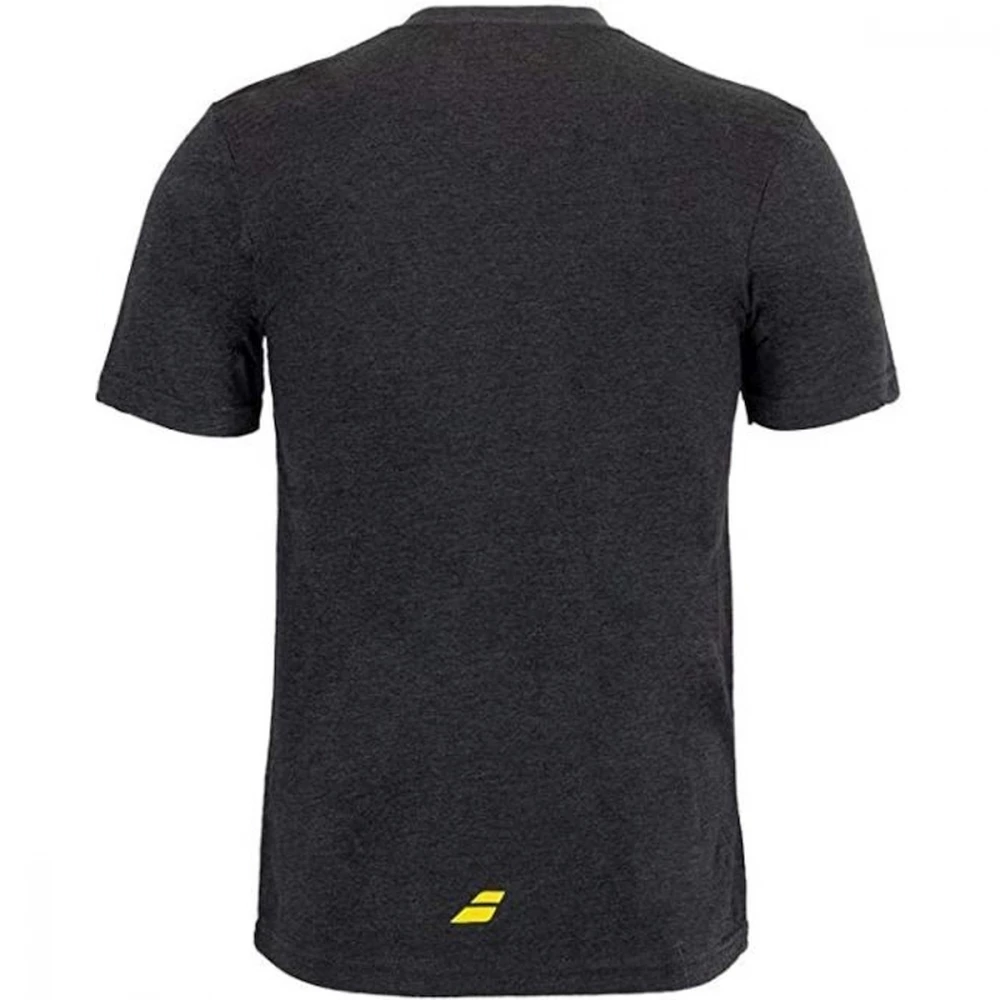 Babolat Men’s Pickle Crew Neck T-Shirt (Charcoal) - Image 2