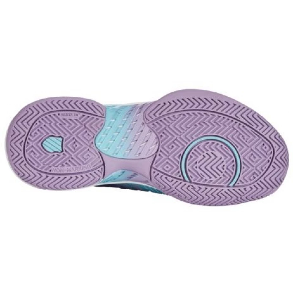K-Swiss Women’s Hypercourt Supreme Tennis Shoes (Angel Blue/Sheer Lilac/Brilliant White) 5 K-Swiss Women’s Hypercourt Supreme Tennis Shoes (Angel Blue/Sheer Lilac/Brilliant White) - Image 3