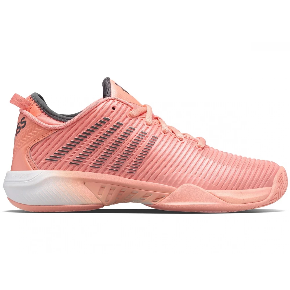 K-Swiss Women’s Hypercourt Supreme Tennis Shoes (Peach Amber/White/Asphalt) 3 K-Swiss Women’s Hypercourt Supreme Tennis Shoes (Peach Amber/White/Asphalt)