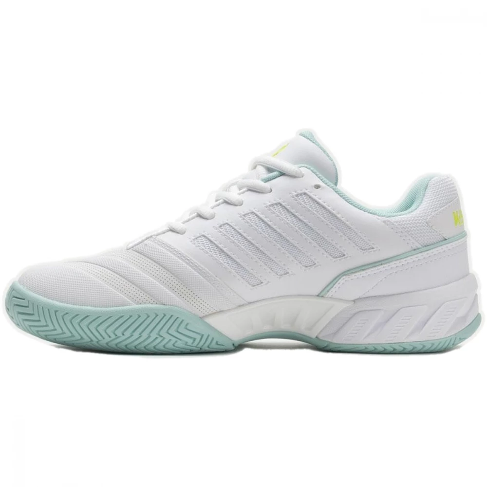 K-Swiss Women’s Bigshot Light 4 Tennis Shoes (White/Icy Morn/Love Bird) 4 K-Swiss Women’s Bigshot Light 4 Tennis Shoes (White/Icy Morn/Love Bird) - Image 2