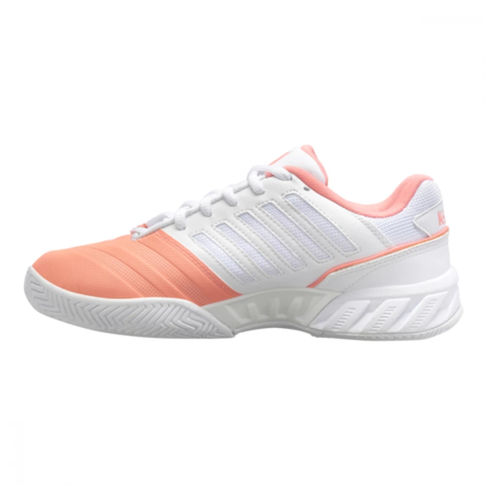 K-Swiss Women’s Bigshot Light 4 Tennis Shoes (Peach Amber/White/Asphalt) 4 K-Swiss Women’s Bigshot Light 4 Tennis Shoes (Peach Amber/White/Asphalt) - Image 2
