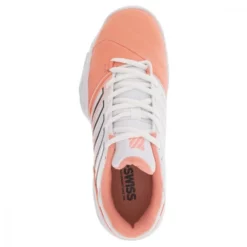 K-Swiss Women’s Bigshot Light 4 Tennis Shoes (Peach Amber/White/Asphalt) 7 K-Swiss Women’s Bigshot Light 4 Tennis Shoes (Peach Amber/White/Asphalt) -Tecnifibre Shop 96989 683 K Swiss Womens Bigshot Light 4 Tennis Shoes Peach Amber White Asphalt c 1000 1000