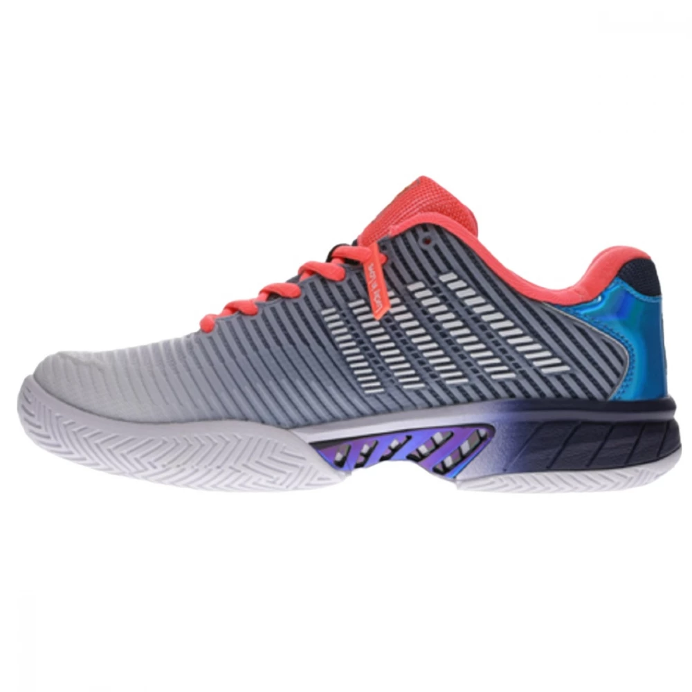 K-Swiss Women’s Hypercourt Express 2 LIL Tennis Shoes (Dark Denim/White/Coral) 4 K-Swiss Women’s Hypercourt Express 2 LIL Tennis Shoes (Dark Denim/White/Coral) - Image 2
