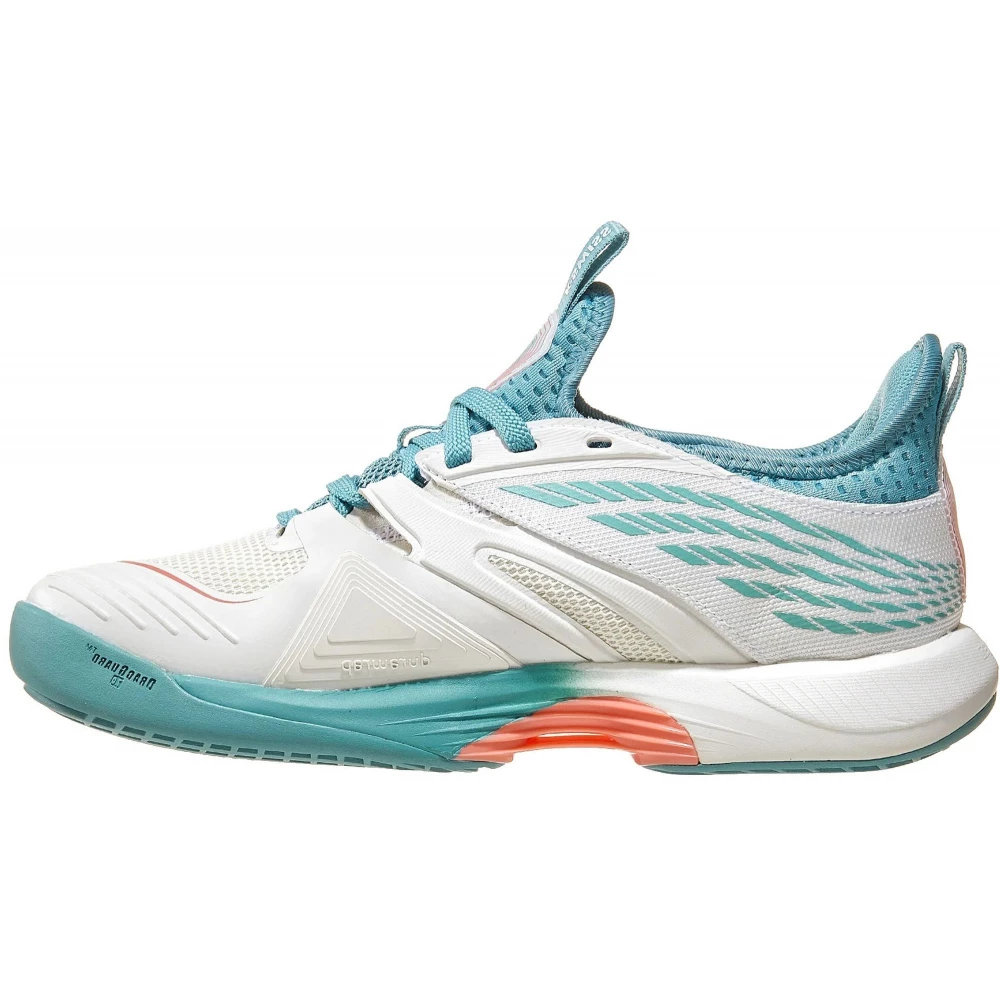 K-Swiss Women’s SpeedTrac Tennis Shoes (Blanc De Blanc/Nile Blue/Desert Flower) 4 K-Swiss Women’s SpeedTrac Tennis Shoes (Blanc De Blanc/Nile Blue/Desert Flower) - Image 2