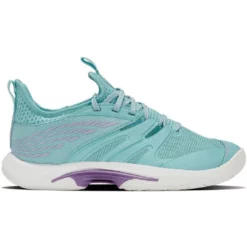 K-Swiss Women’s SpeedTrac Tennis Shoes (Angel Blue/Brilliant White/Sheer Lilac)