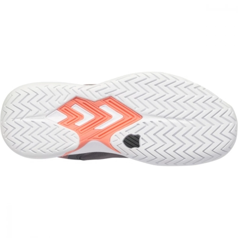 K-Swiss Women’s Ultrashot Team Tennis Shoes (Steel Gray/Asphalt/Peach Amber) 5 K-Swiss Women’s Ultrashot Team Tennis Shoes (Steel Gray/Asphalt/Peach Amber) - Image 3